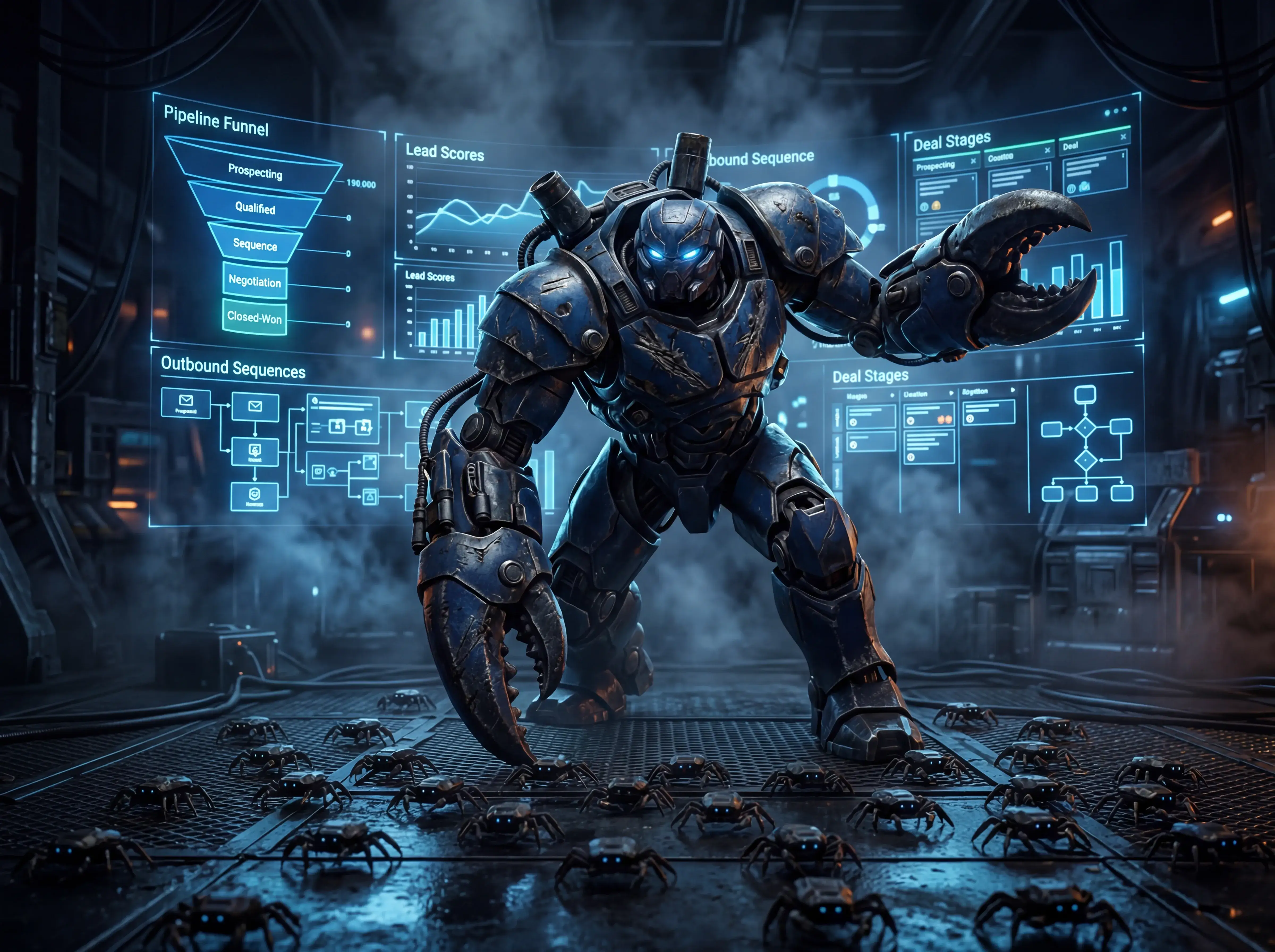 Sales Claws — CRO-level AI agent system